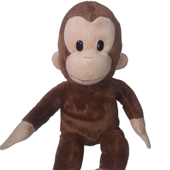 Applause Curious George  Monkey Stuffed Animal 14 Inch Plush Toy - Picture 1 of 5